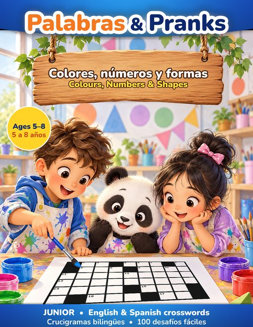 Portada de Colores, números y formas